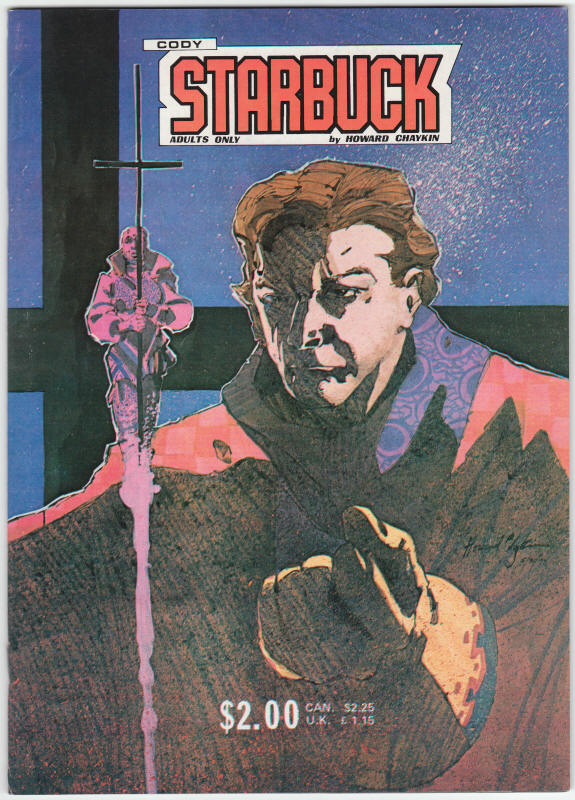 Cody Starbuck front cover Howard Chaykin Artwork