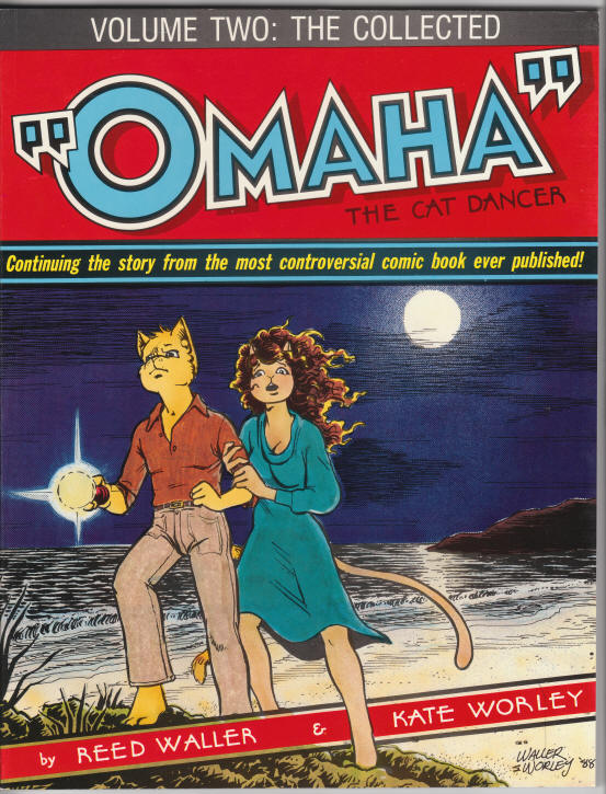 Collected Omaha The Cat Dancer Volume 2 front cover
