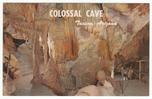 1960s Colossal Cave Post Card