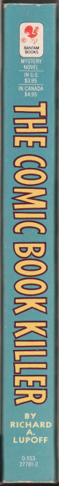 The Comic Book Killer spine