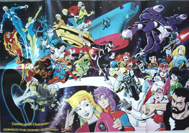 Comico Comics Line Promo Poster