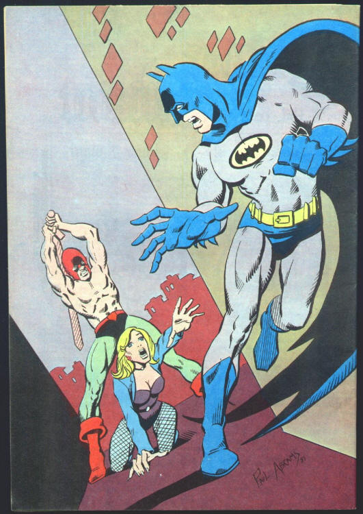 The Comic Reader #209 back cover