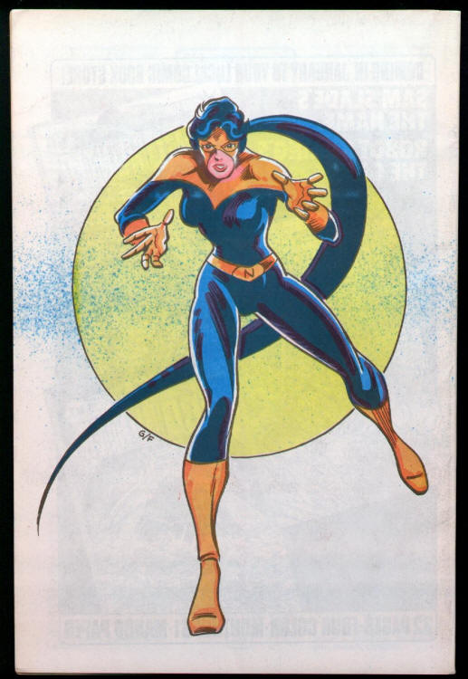 The Comic Reader #216 back cover