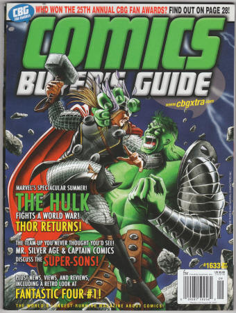 Comics Buyers Guide #1633 September 2007