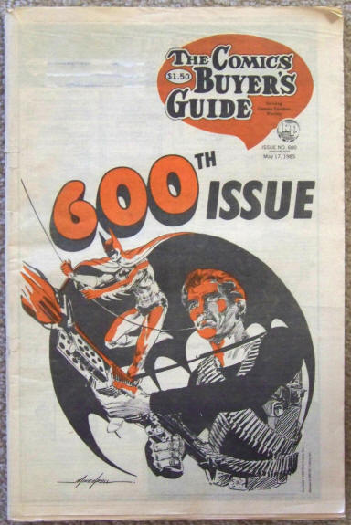 The Comics Buyers Guide #600 May 1985