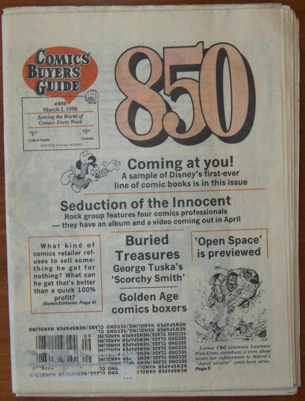 Comics Buyers Guide #850