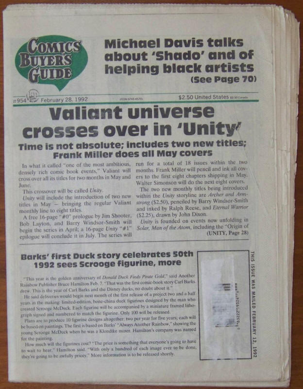 Comics Buyers Guide #954