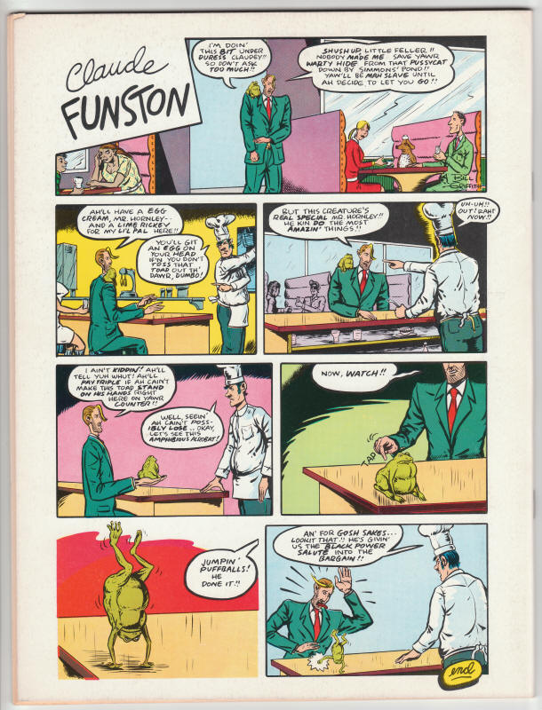 Comix Book #3 back cover