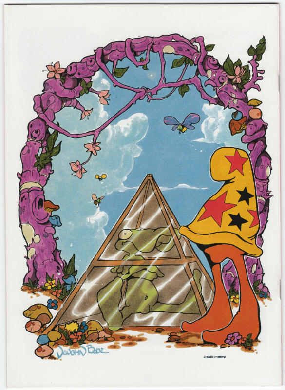 The Complete Cheech Wizard #4 back cover