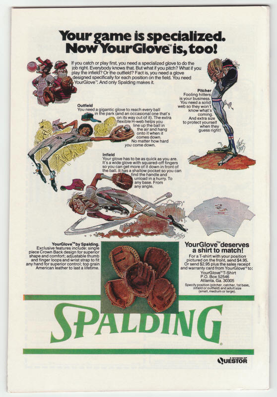 Conan The Barbarian Annual #2 back cover