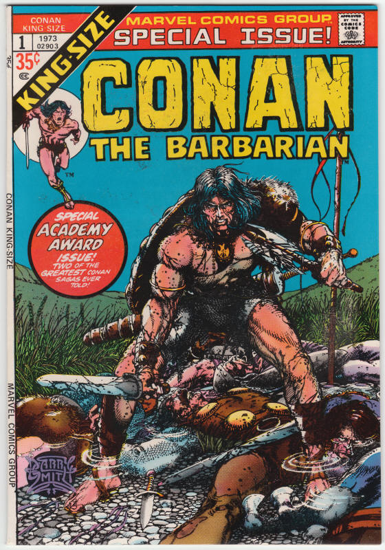 Conan The Barbarian King Size #1 front cover
