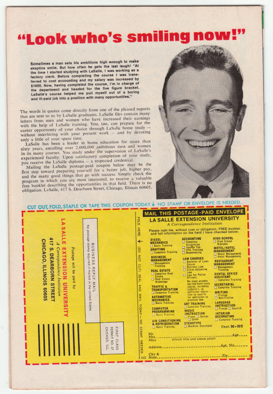 Conan The Barbarian #29 back cover