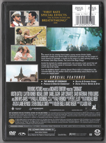 Coronado DVD