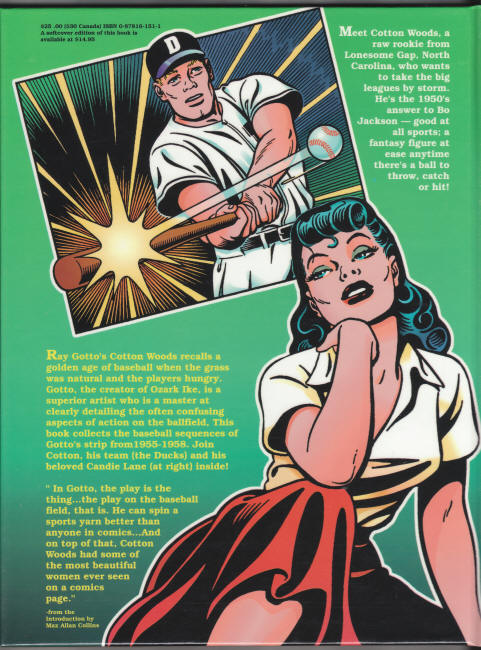 Cotton Woods Signed and Numbered by Ray Gotto back cover