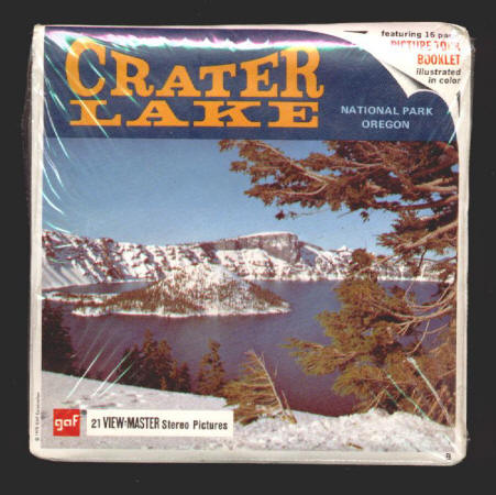 GAF View Master Crater Lake Slides