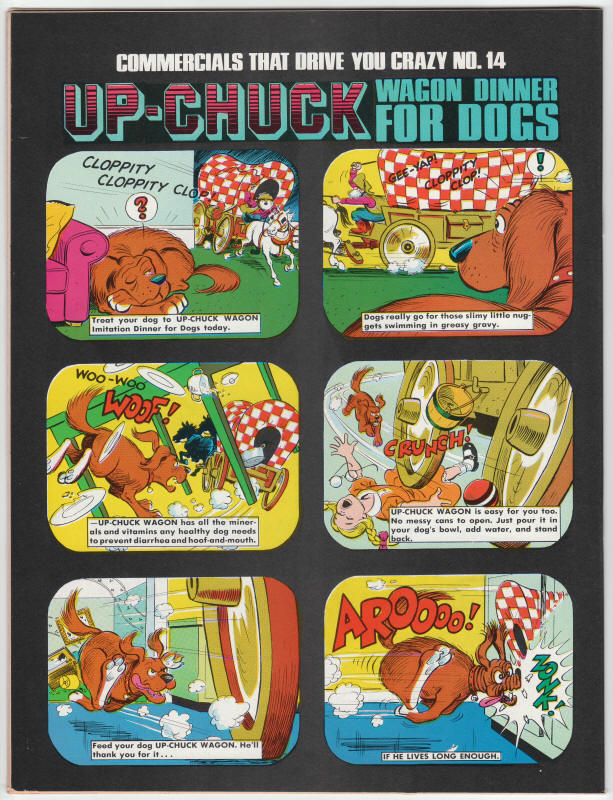 Crazy Magazine 13 back cover