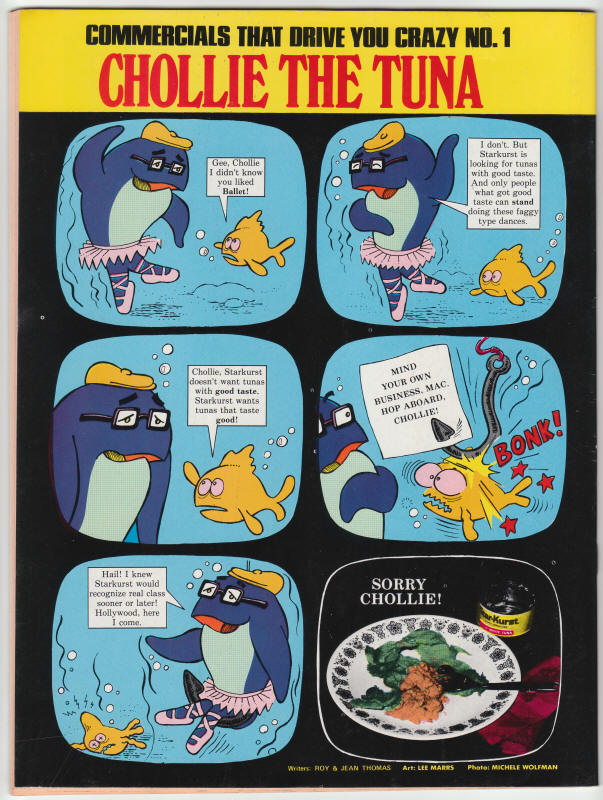 Crazy Magazine #3 back cover