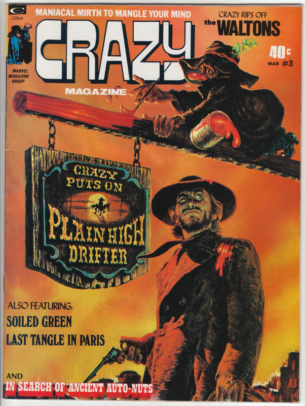 Crazy Magazine #3 front cover
