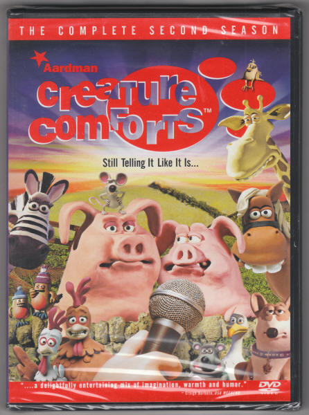 Creature Comforts Second Season DVD Set
