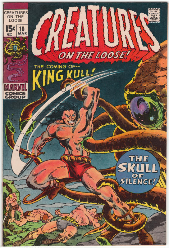 Creatures On The Loose #10 front cover