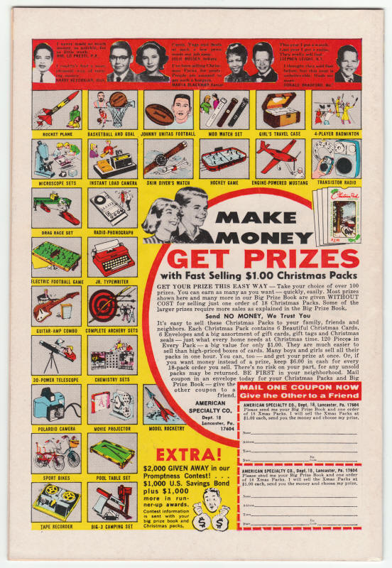 Creatures On The Loose #14 back cover