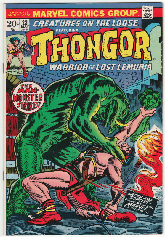 Creatures On The Loose #23 front cover