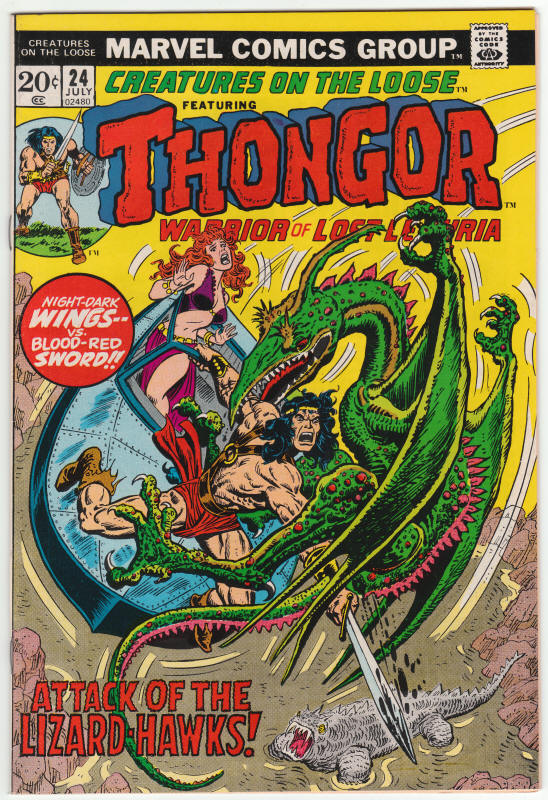 Creatures On The Loose #24 front cover