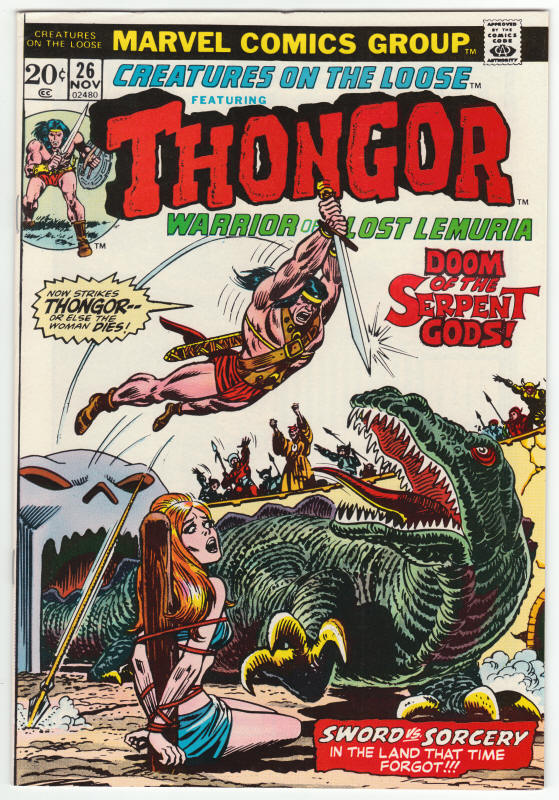 Creatures On The Loose #26 front cover