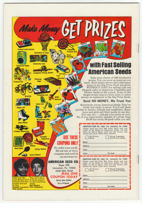 Creatures On The Loose #29 back cover