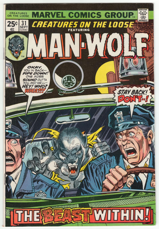 Creatures On The Loose #31 front cover