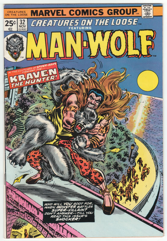 Creatures On The Loose #32 front cover