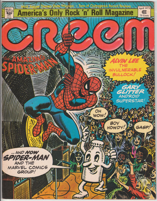Creem Volume 4 #11 April 1973 front cover
