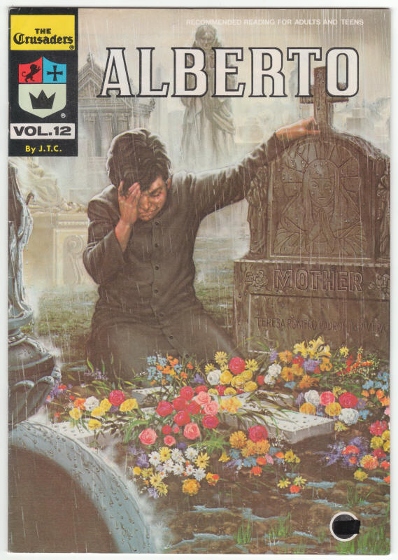 The Crusaders #12 Alberto front cover
