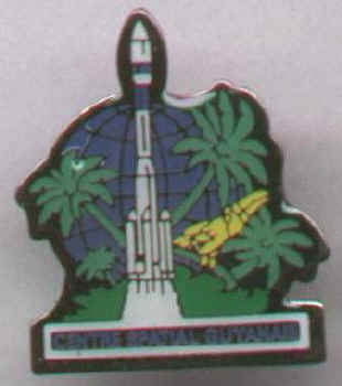 CSG Ariane 4 Rocket Pin