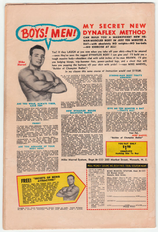 Daredevil #12 back cover