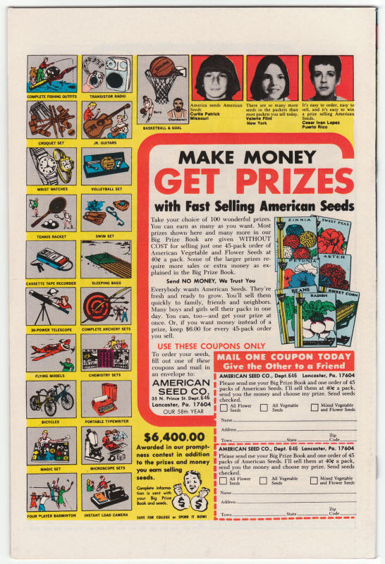 Daredevil #133 back cover