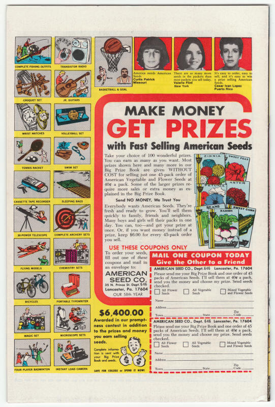 Daredevil #134 back cover