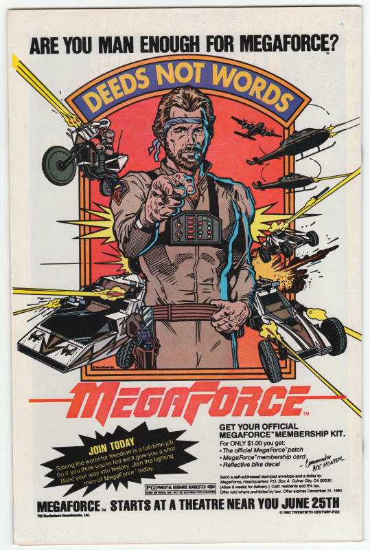 Daredevil #186 back cover