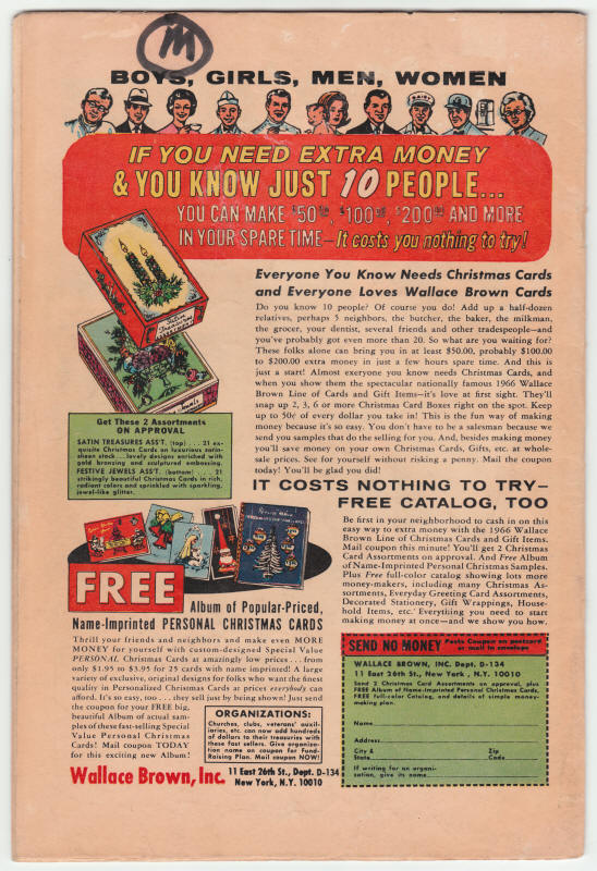 Daredevil #19 back cover