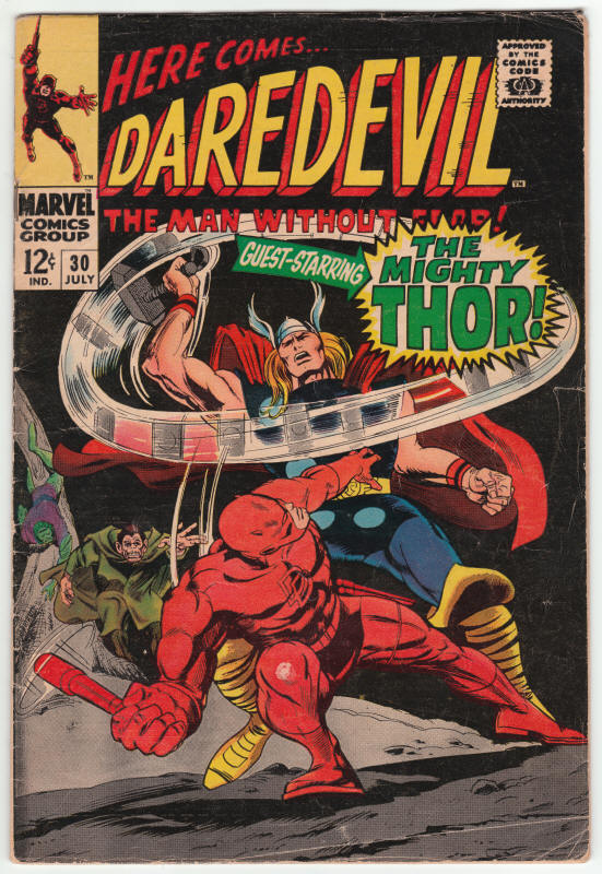 Daredevil #30 front cover
