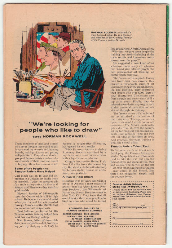 Daredevil #33 back cover