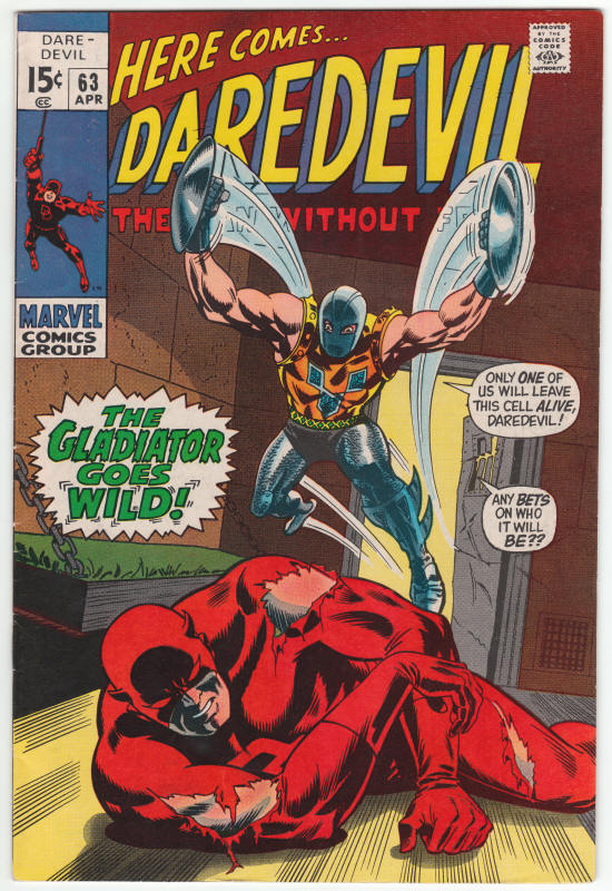 Daredevil #63 front cover