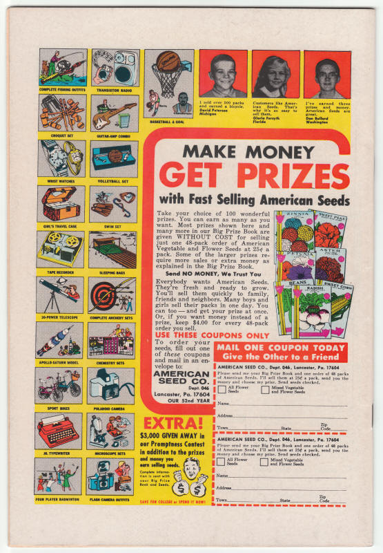 Daredevil #64 back cover