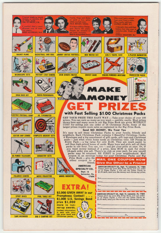 Daredevil #81 back cover