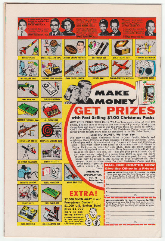 Daredevil #82 back cover