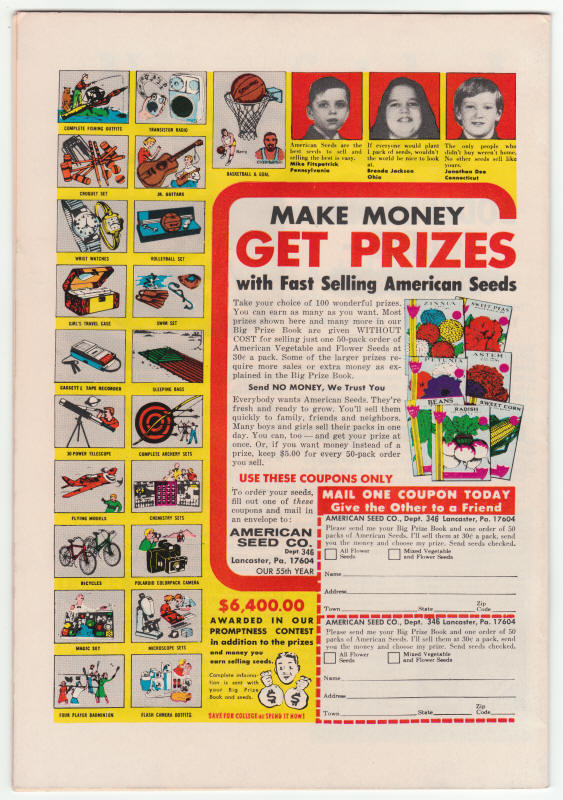 Daredevil #99 back cover