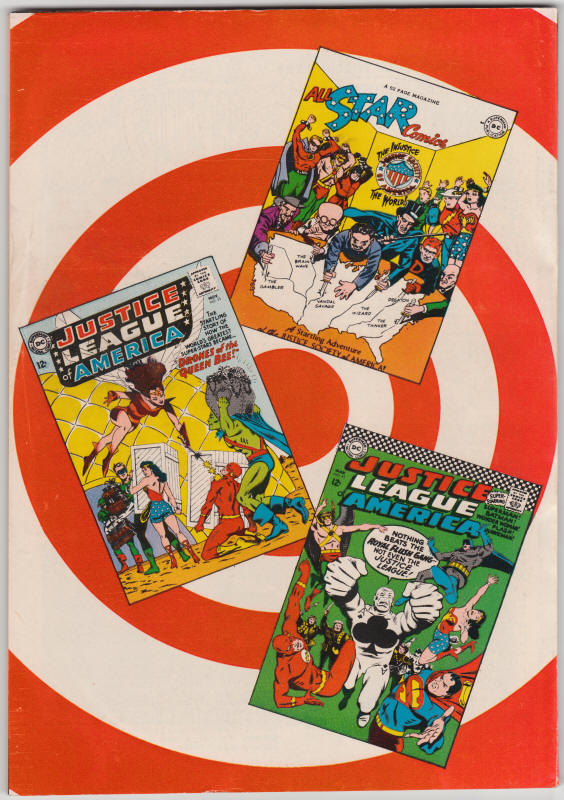 DC 100 Page Super Spectacular #DC-17 Justice League America back cover