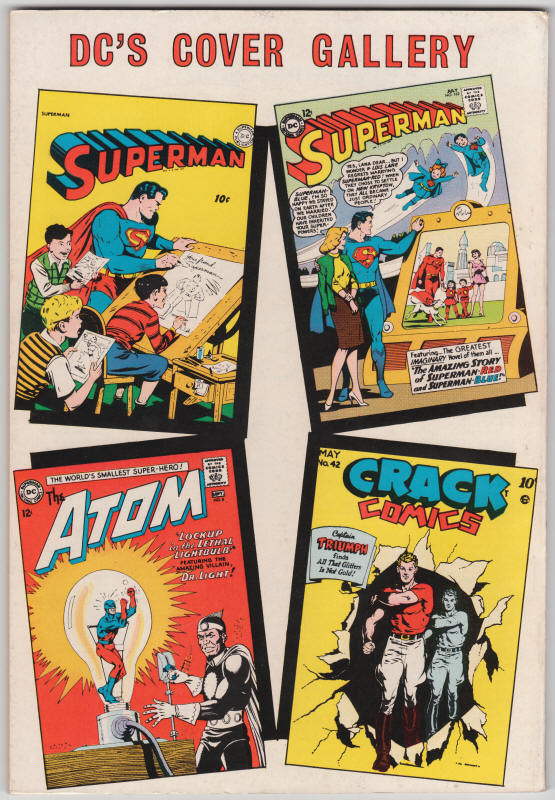 DC 100 Page Super Spectacular #DC-18 Superman back cover