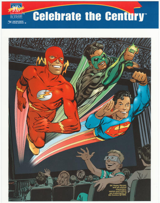 DC Comics USPS Stamps Promo