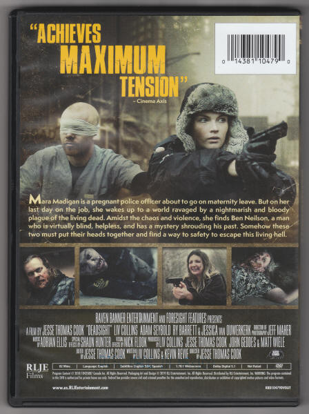 Deadsight DVD back